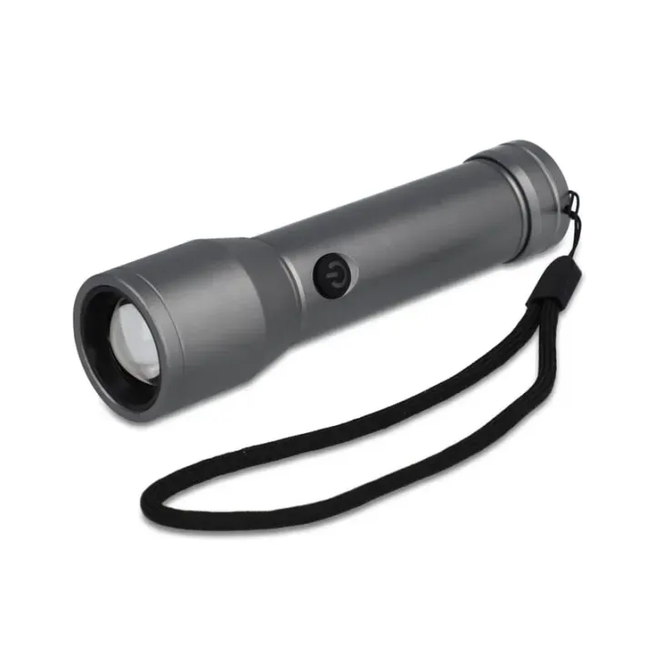 Rechargable Recycled Aluminium IPX4  torch - LT93321 (N0005)